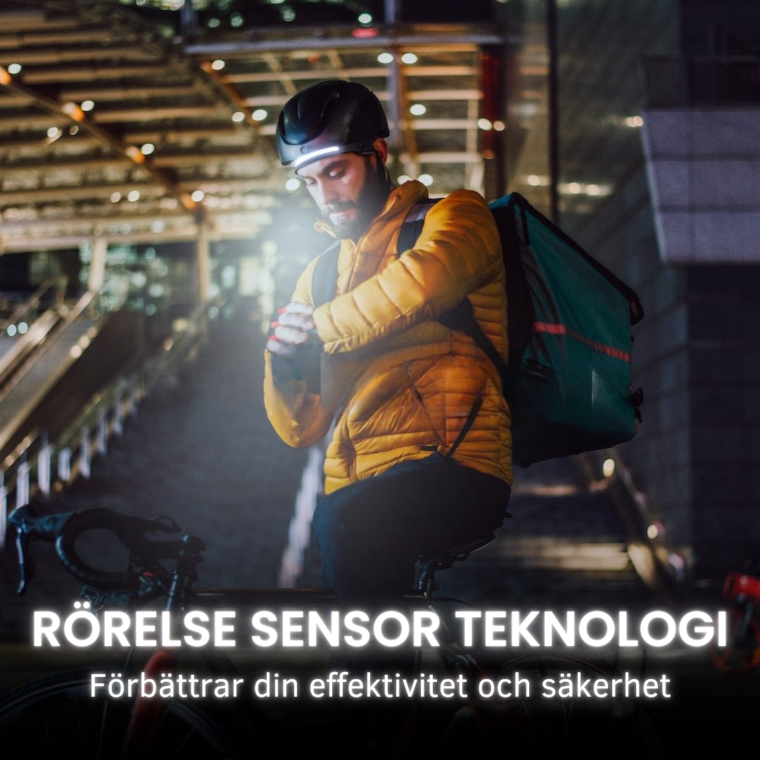 MotionLite Pannlampa - Gör kvällspromenader i mörkret säkrare